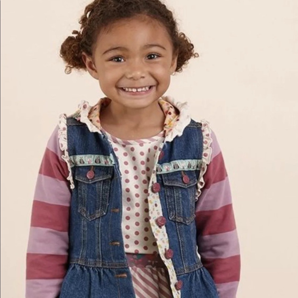 Labyrinth Convertible Jean Jacket Hooded coat